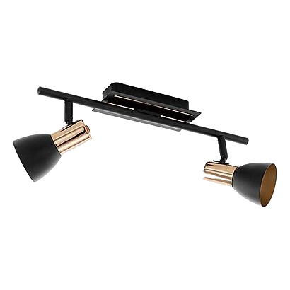 Eurolux S154 Barnham Black & Copper Spot Light