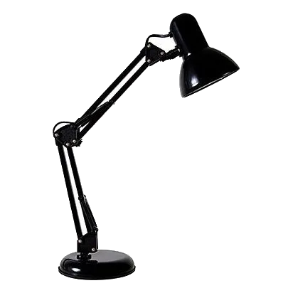 Eurolux T355B Adjustable Black Desk Lamp