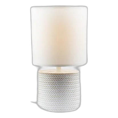 Eurolux T647W Valencia White Table Lamp