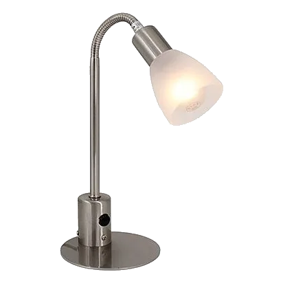 Eurolux T72SC Nicola Satin Chrome Desk Lamp