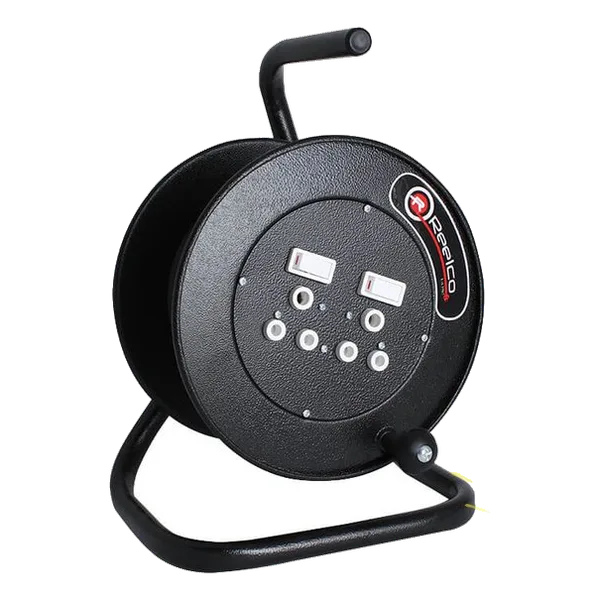 Ext Reel 50m Dbl/Plug Empty