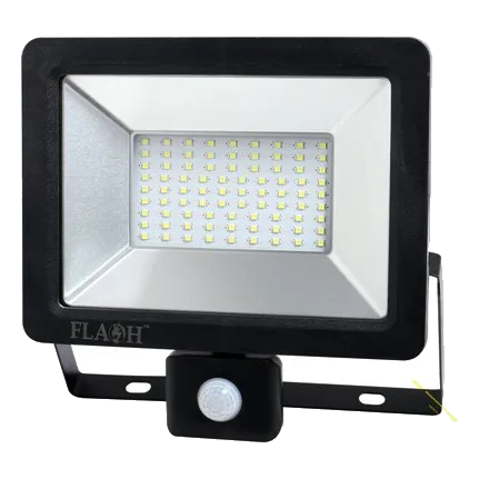 Flash 50W Daylight LED Floodlight + PIR Sensor