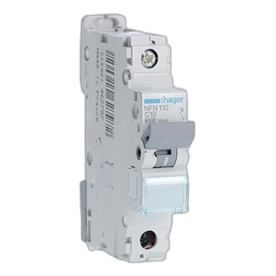 Hager 1 Pole 10Ka 63Amp Circuit Breaker