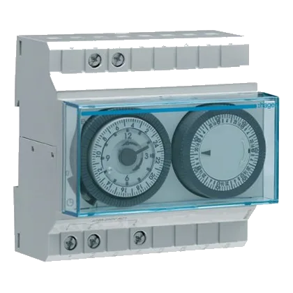 Hager EH191 24 Hour / 7 Day Analogue Timer