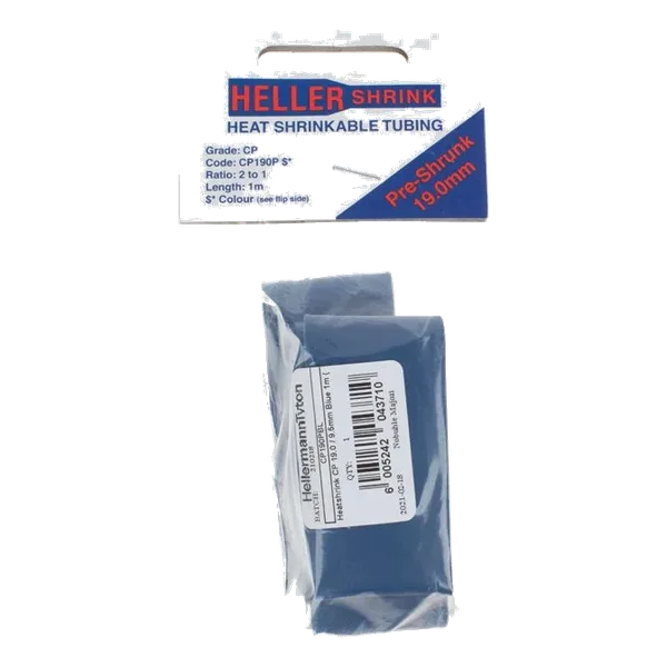 Heatshrink 19.0 MIn Pack 1m Blue
