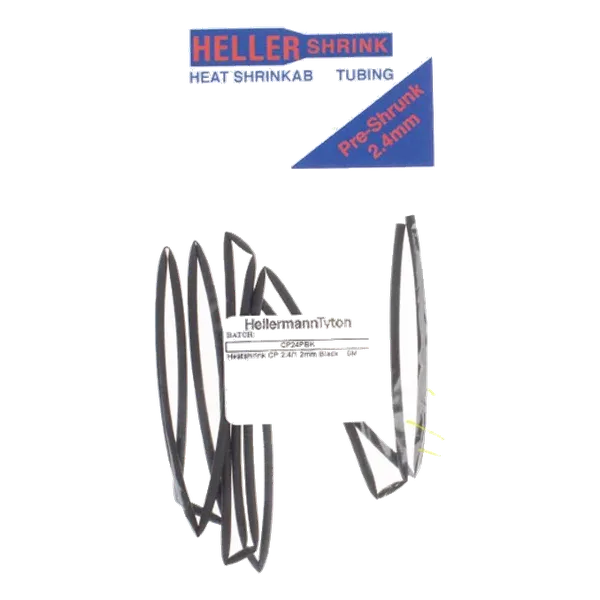 Heatshrink 2.4 MIn Pack 1m Black
