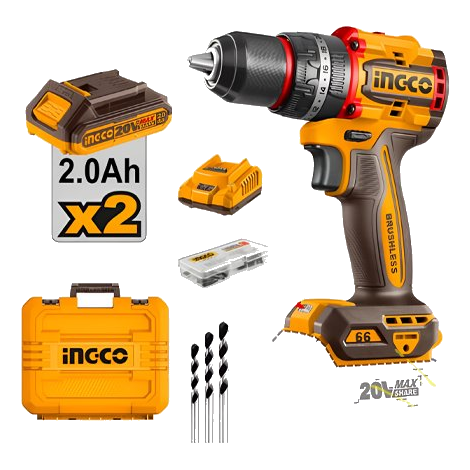 Ingco Cidli20668 Impact Drill Tool Set