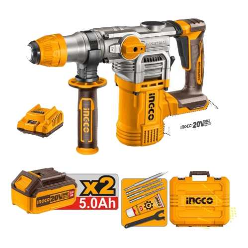 Ingco Crhli202885 Rotary Hammer Drill Tool Set