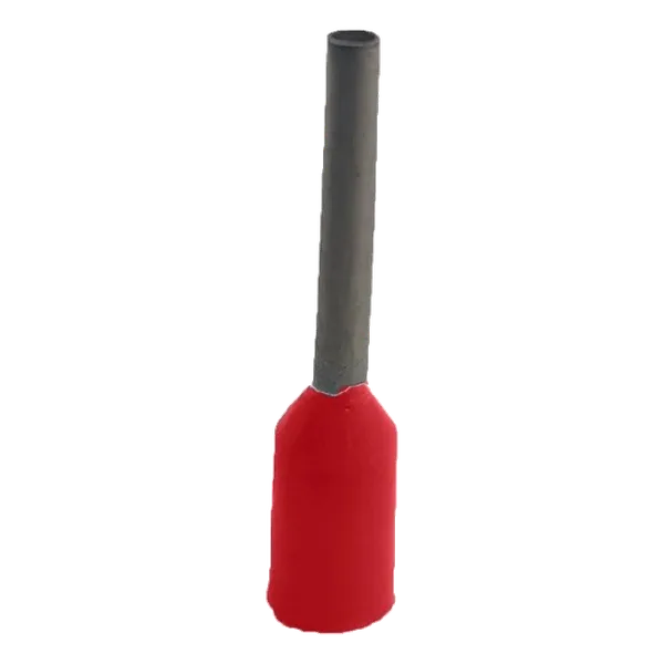 Insulated Boot Lace Ferrules Red