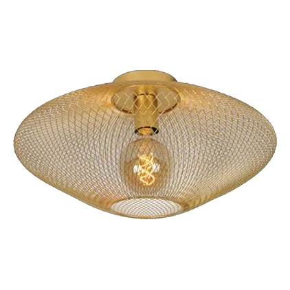K-Light G-KLC-86/Gd Gold Mesh Ceiling Light