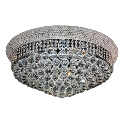 K-Light S-KLC-8738/10 Round K9 Crystal Ceiling Light