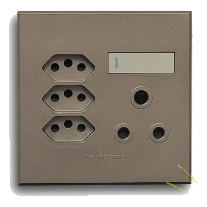 Major-Tech Veti 3 3V25TB 4X4 SA+Slimline Socket, Bronze