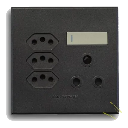 Major-Tech Veti 3 3V25TG 4X4 SA+Slimline Socket, Graphite