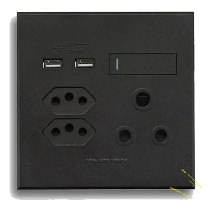 Major-Tech Veti 3 3V27GG 4X4 SA+Slimline+USB Socket, Graphite