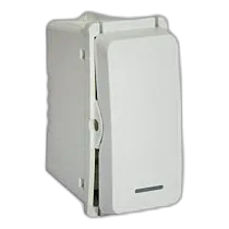 Major-Tech Veti VG121WT 2 Way Switch Module, White