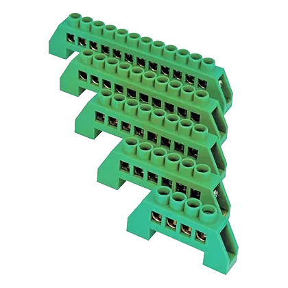 MCE G8-12-8K 8 Way Insulated Screw On Earth Bar