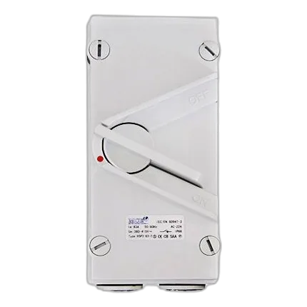 MCE HSP3-35-4 35Amp 4 Pole Isolator