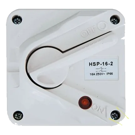 MCE HSP3-63-2 63Amp 2 Pole Isolator