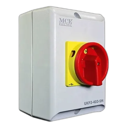 MCE UKP5-104-SM 100Amp 4 Pole Isolator