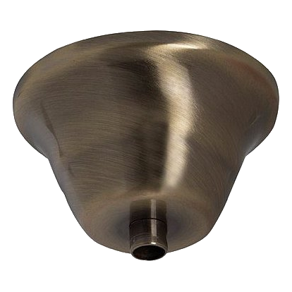 Metal Antique Brass Ceiling Cup