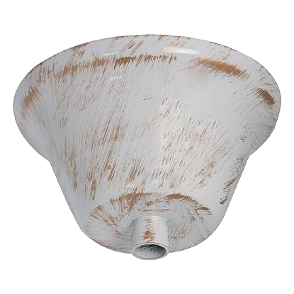 Metal French White Ceiling Cup