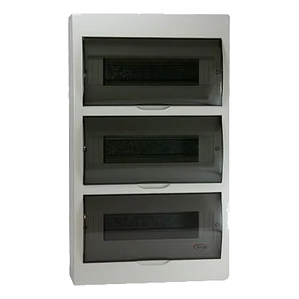 Nur 36 Way PVC Surface Mount DIN Rail DB Board