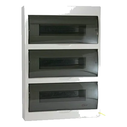 Nur 45 Way PVC Surface Mount DIN Rail DB Board