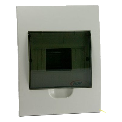 Nur 6 Way Pvc Flush Mount Din Rail Db Board