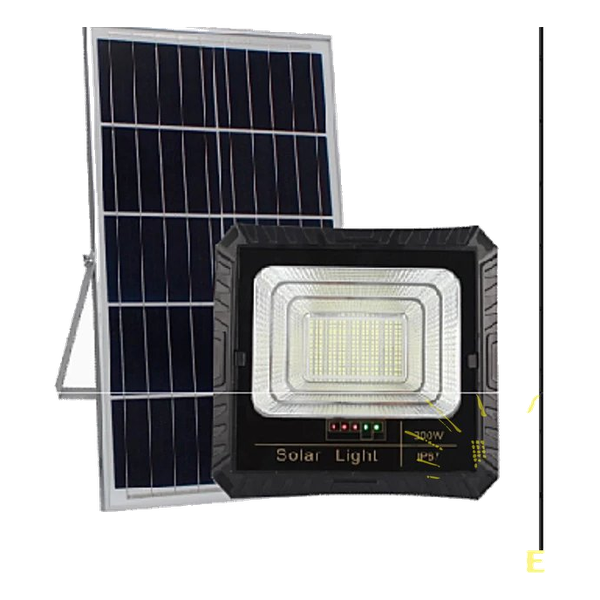 O-Lite 300W Daylight Solar Floodlight + Wi-Fi Cctv