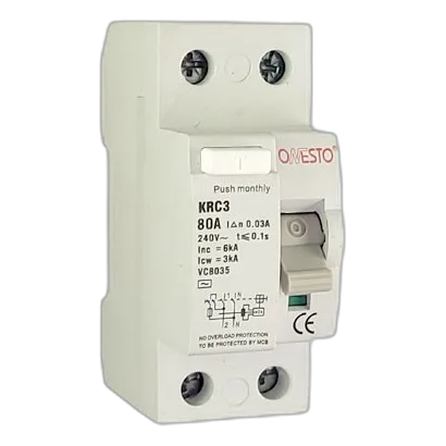 Onesto KRC3-263 2 Pole 63Amp Earth Leakage