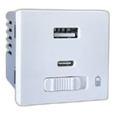 Onesto Matrix MXM-C001 USB Type-C+A Module, White