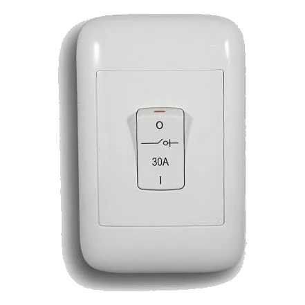 Onesto Oracle 2X4 45Amp 2 Pole Isolator, White