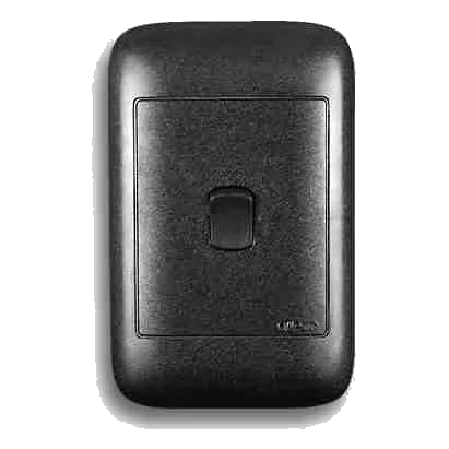 Onesto Oracle ON2012BK 2X4 1 Lever 2 Way Switch, Black