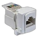 Onesto Oracle Onmdat Cat6 Data Module, White