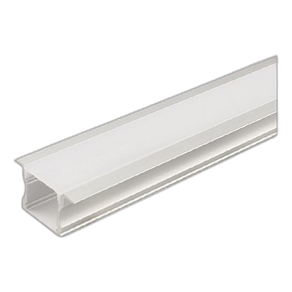 Pioled 1716 Dotless Recessed Led Strip Profile – White