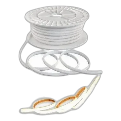 Pioled X412 DYCE 230V IP65 10W 4.55cm cut COB Strip Light 1m 3000K