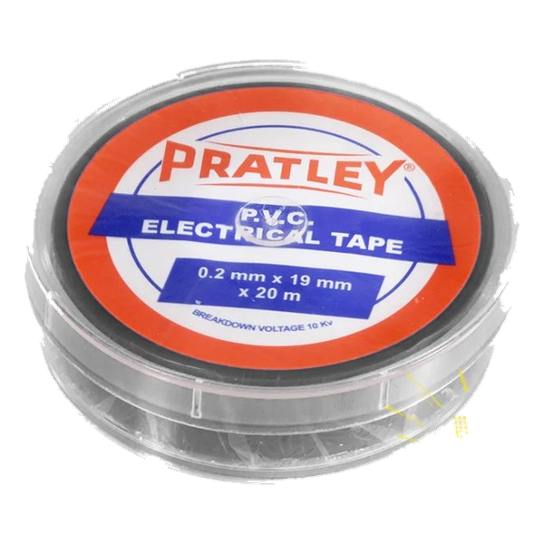Pratley PVC Blk Elec Tape