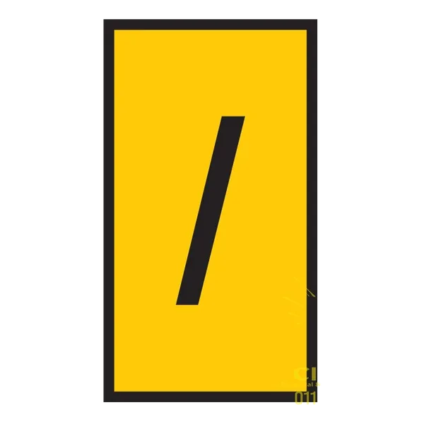 Pre-Termination Cable Markers Ovalgrip Yellow “/”