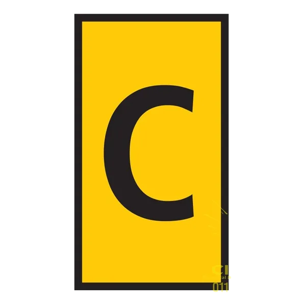 Pre-Termination Cable Markers Ovalgrip Yellow C