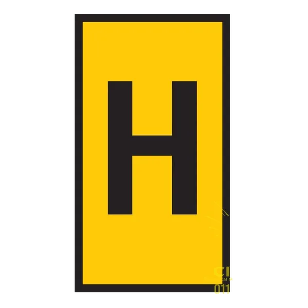 Pre-Termination Cable Markers Ovalgrip Yellow H