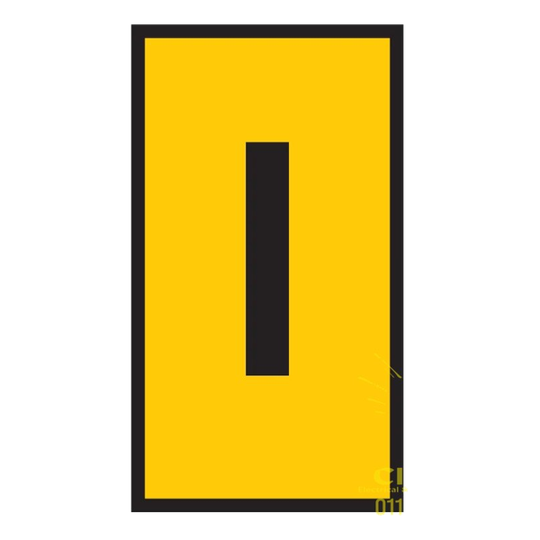 Pre-Termination Cable Markers Ovalgrip Yellow I