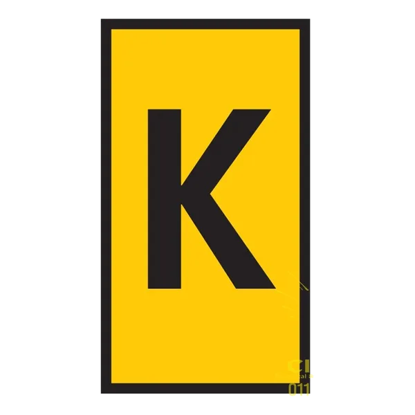 Pre-Termination Cable Markers Ovalgrip Yellow K
