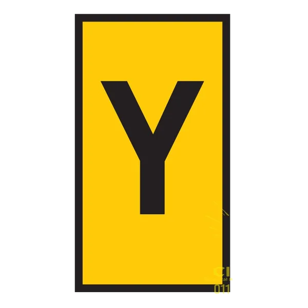 Pre-Termination Cable Markers Ovalgrip Yellow Y