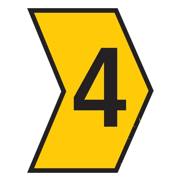 Pre-Termination Cable Markers Yellow 4