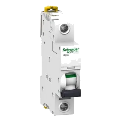 Schneider Acti9 A9F64150 1 Pole 6kA 50Amp Circuit Breaker