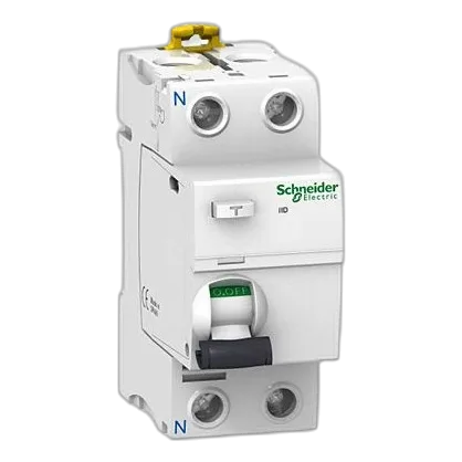 Schneider Acti9 A9R61263 2 Pole 6kA 63Amp 30mA Earth Leakage, A-Si