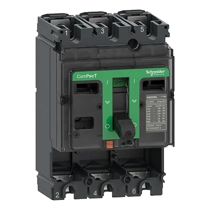 Schneider Compact NSX 36kA 400Amp 3 Pole Basic Frame