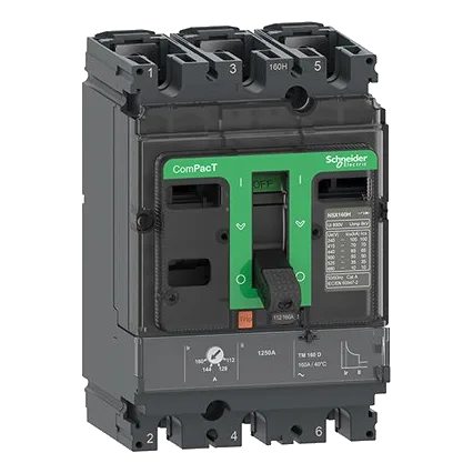 Schneider Compact NSX 36kA 80Amp 3 Pole Circuit Breaker