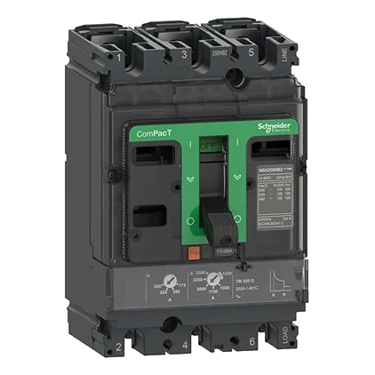 Schneider Compact NSX Micrologic 2.3 36kA 400Amp 3 Pole Circuit Breaker
