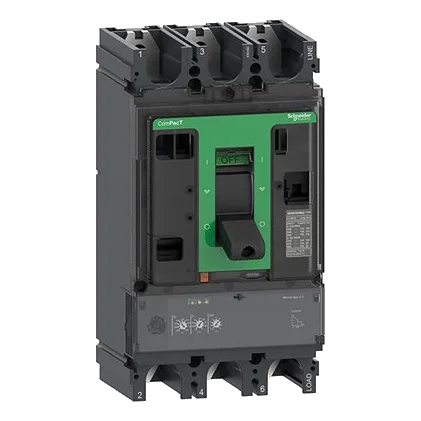 Schneider Compact NSX Micrologic 2.3 70kA 400Amp 3 Pole Circuit Breaker